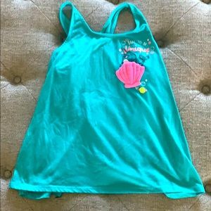 Girl’s pajama shirt sleepwear tank top